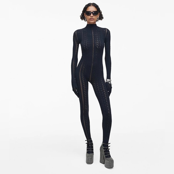 $650 MRSP | Marc Jacobs - The Rhinestone Kiki Ankle Boot | Black/Crystal | EU 40 - Picture 2 of 12